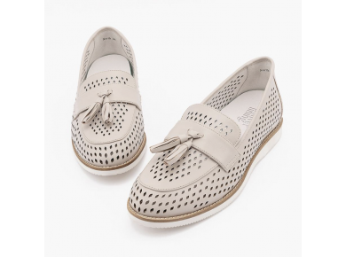 Silver Lining North Punched Loafer Nude 